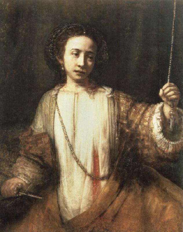 REMBRANDT Harmenszoon van Rijn Lucretia